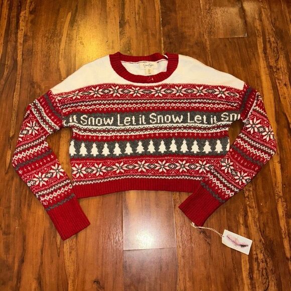 New Jessica Simpson Christmas Sweater - Picture 1 of 4